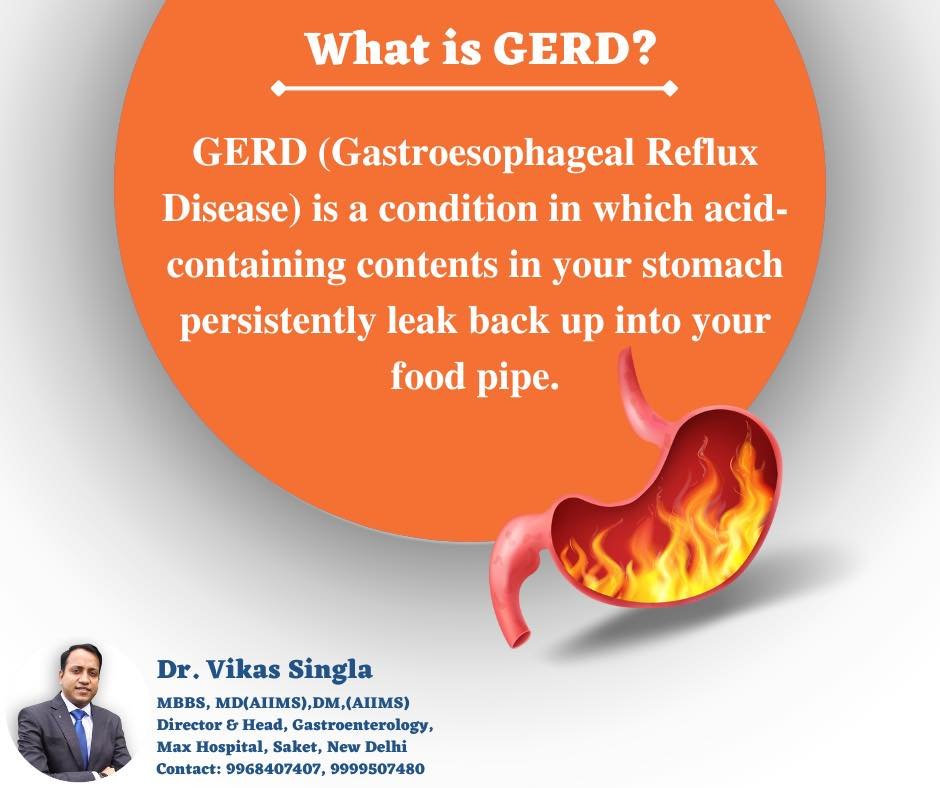GRED ( Gastroesophageal Reflux Disease )